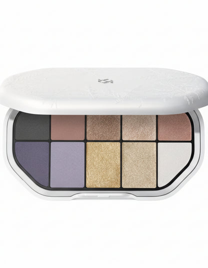 KIKO SNOW-KISSED HOLIDAY MOUNTAIN GLAM EYESHADOW PALETTE