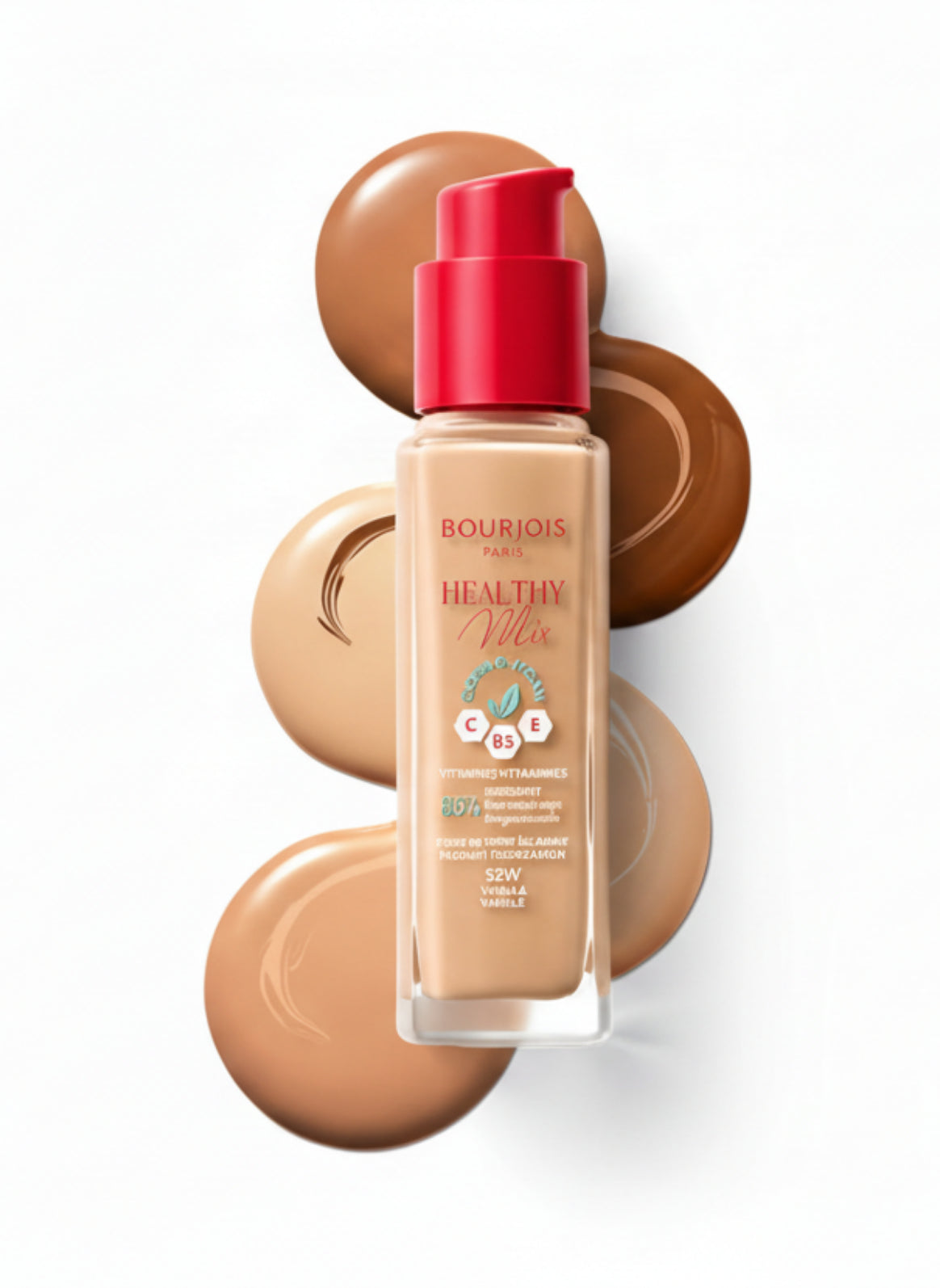 BOURJOIS FOND DE TEINT HEALTHY MIX CLEAN