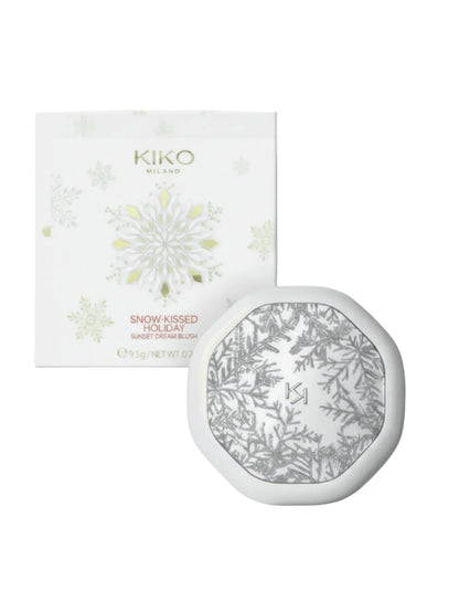 KIKO SNOW-KISSED HOLIDAY SUNSET DREAM BLUSH