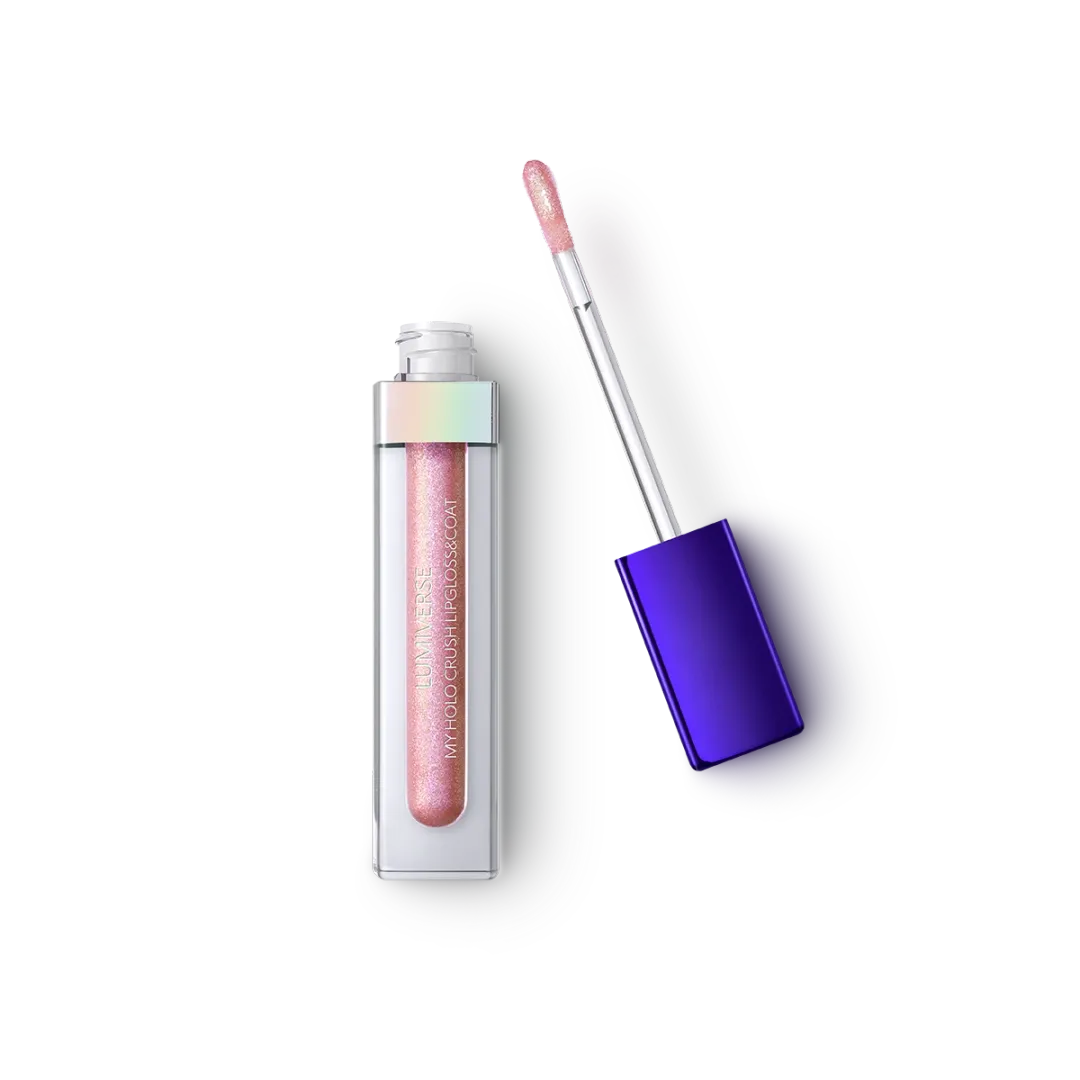 KIKO LUMIVERSE MY HOLO CRUSH LIPGLOSS&COAT