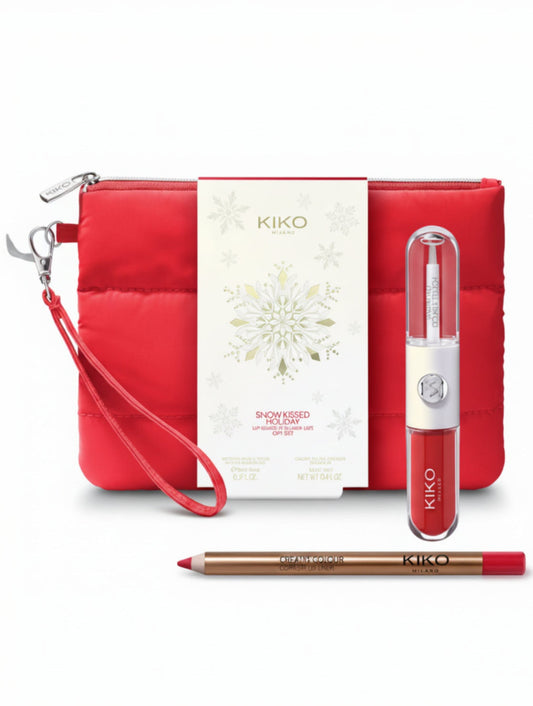 KIKO SNOW-KISSED HOLIDAY MY PERFECT COMBO LIPS GIFT SET