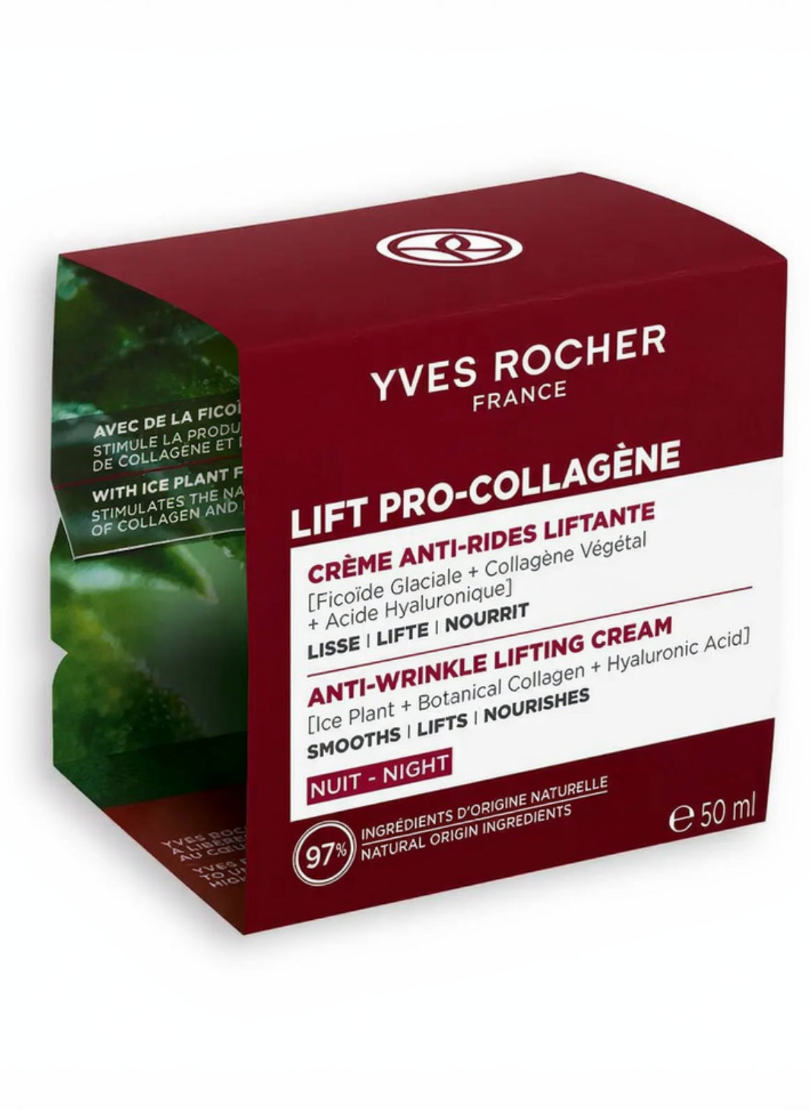 YVES ROCHER CRÈME ANTI-RIDES REPULPANTE - JOUR OU NUIT